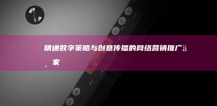 精通数字策略与创意传播的网络营销推广专家